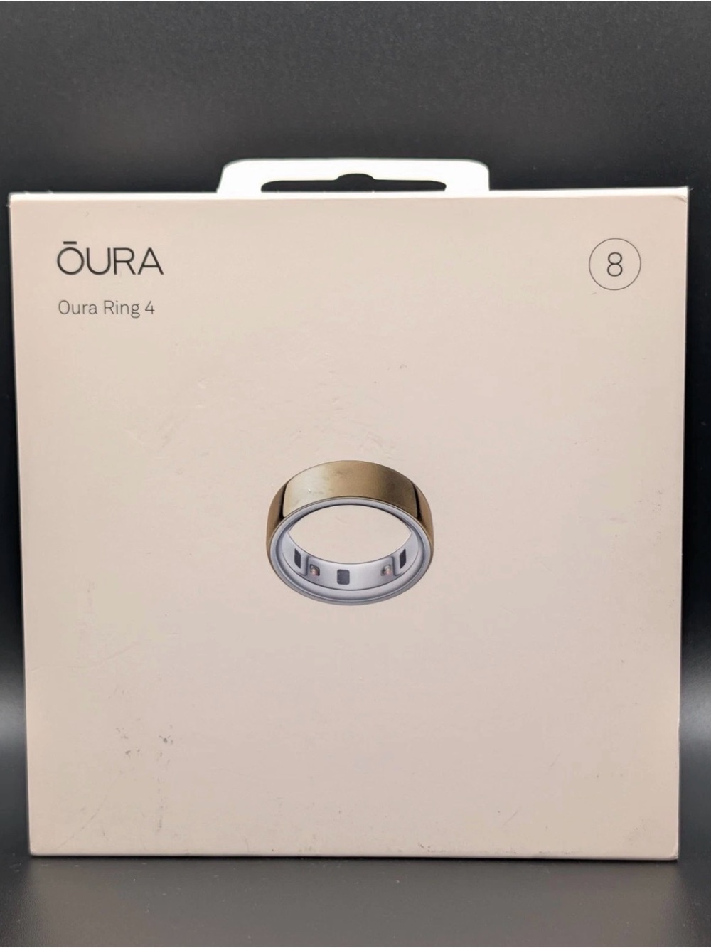 NEW Sealed Oura Ring Gen 4 Gold Size 8 | Brand New in Box